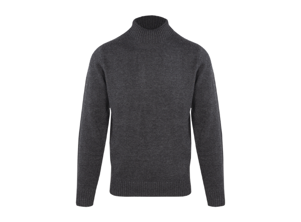 Lasse Sweater Charcoal M Lambswool t-neck 