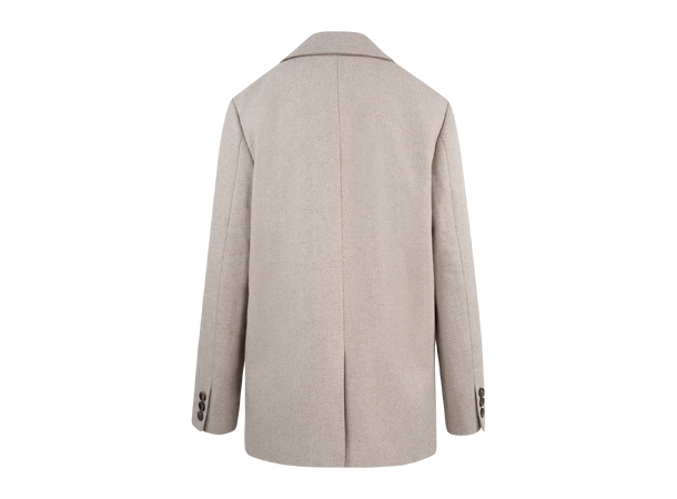 Laurie Blazer Sand M Heavy wool blazer 