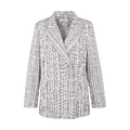 Leonora Jacket Black/White XS Boucle blazer