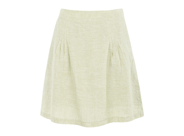 Lovisa Skirt Green M Linen pleated mini skirt 