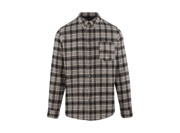 Malik Shirt Grey XL Brushed shirt 