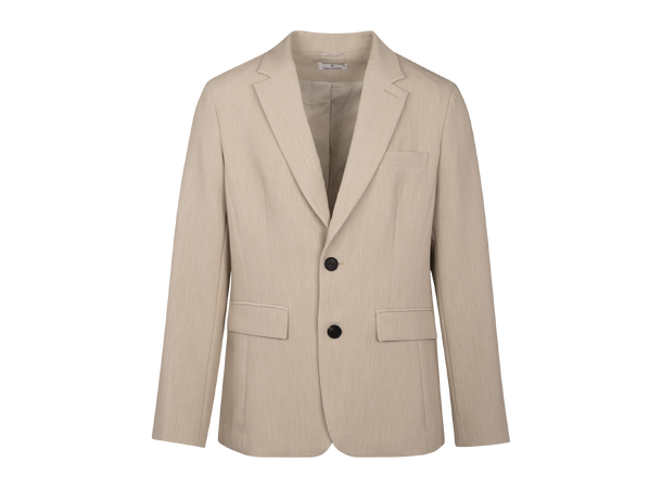 Melvin Blazer Light Sand L Basic stretch blazer 