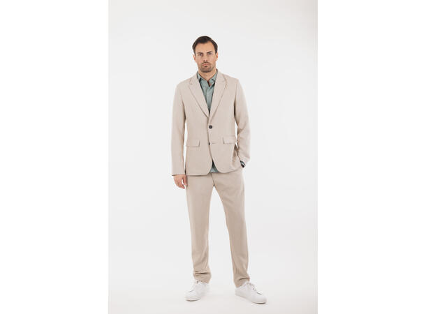 Melvin Blazer Light Sand L Basic stretch blazer 