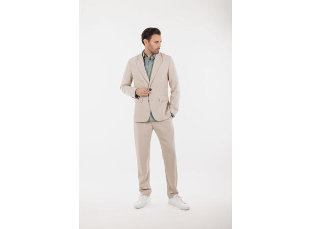 Melvin Blazer Light Sand L Basic stretch blazer 