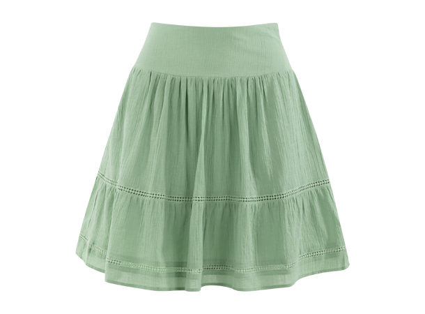 Mikela Skirt Jadesheen XS Crinkle cotton mini skirt 
