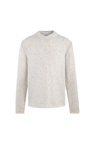 Mozart Sweater Neps knit r-neck