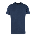 Niklas Basic Tee Petrol S Basic cotton T-shirt