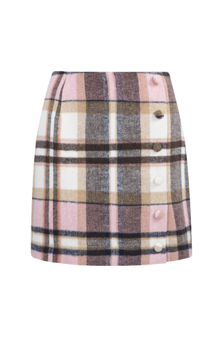 Petra Skirt Multi check skirt