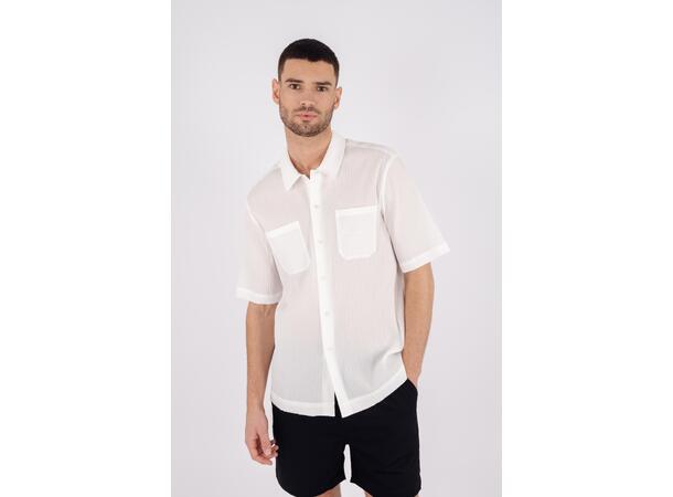 Yerik Shirt White M Cotton crepe SS shirt 