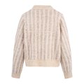 Åsa Sweater Sand melange XS Loop knit sweater