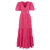Adelina Dress Fandango Pink XS Maxi dress broderie anglaise 