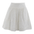 Mikela Skirt White S Crinkle cotton mini skirt 