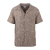 Massimo Shirt Mid brown M Camp collar SS shirt 
