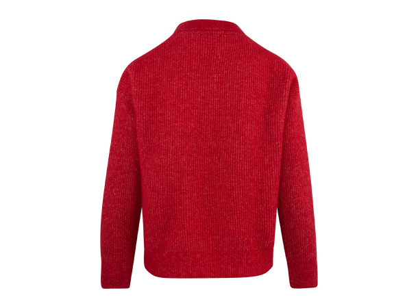 Alaya Sweater Racing red XS Mohair sweater 