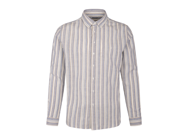 Arian Shirt Light blue S Striped linen shirt 