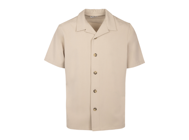 Baggio Shirt Khaki M Camp collar SS shirt 