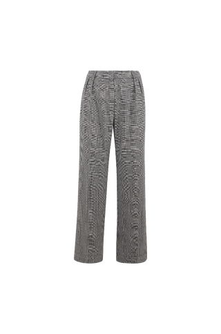 Birgit Pants Tailored plaid pants