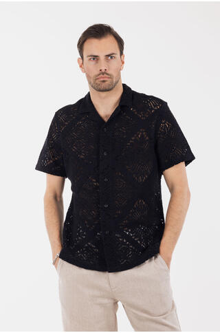 Cain Shirt Crochet SS shirt