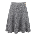 Carina Skirt Charcoal S Knitted skirt