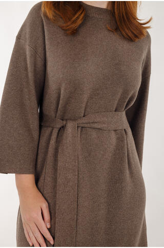 Ebanie Dress Knit dress with belt