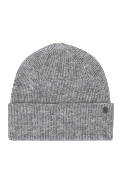 Glory Beanie Grey Melange One Size Basic mohair beanie