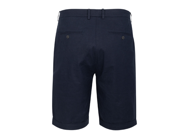 Hugo Shorts Navy M Linen stretch shorts 