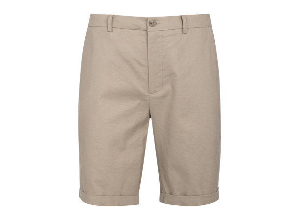 Hugo Shorts Walnut M Linen stretch shorts 