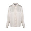Judith Blouse Cream XL Satin blouse