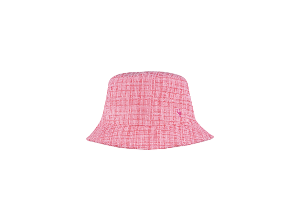 Katie Hat Pink One Size Boucle bucket hat 