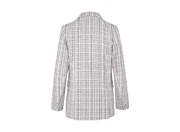 Leonora Jacket Black/White S Boucle blazer 