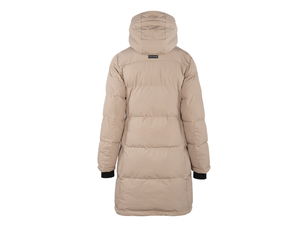 Liv Parka Silver Mink M Padded channels parka 