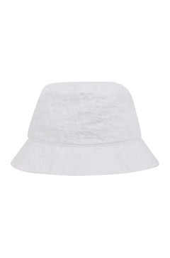 Milano Bucket Hat White One Size Structure bucket hat