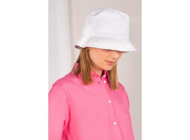 Milano Bucket Hat White One Size Structure bucket hat 