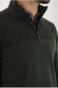 Phillis Half-zip Fine knit merino sweater
