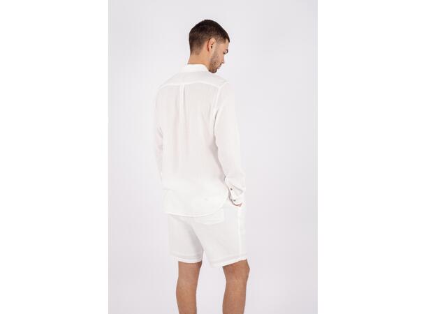 Robban Shorts White XXL Bubbly cotton shorts 