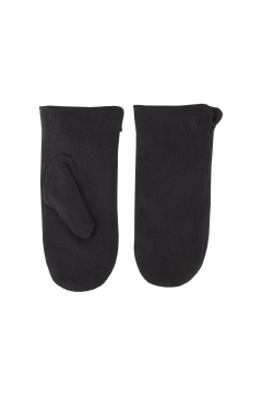 Salka Mitten Black One Size Wool Mitten