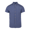 Sawyer Shirt Moonlight blue S SS linen shirt