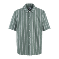 Shack Shirt Green M Striped SS shirt