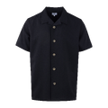 Sheen Shirt Dark Navy S Melange stretch SS shirt