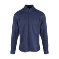 Solan Shirt Navy S Cut away collar flannell shirt