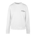 Vandana Sweat Brilliant White XS Crew neck logo sweatshirt