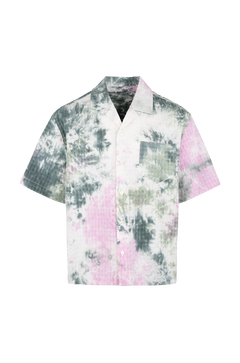 Venzal Shirt AOP cotton crepe SS shirt