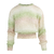 Levine Sweater Lime multi XS Rainbow mohair sweater 