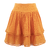 Lori Skirt Persimmon Orange XS Organic cotton skirt 