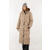 Liv Coat Silver Mink XS Padded channels coat 