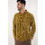 Cedrik Shirt Yellow L Striped boxy shirt 