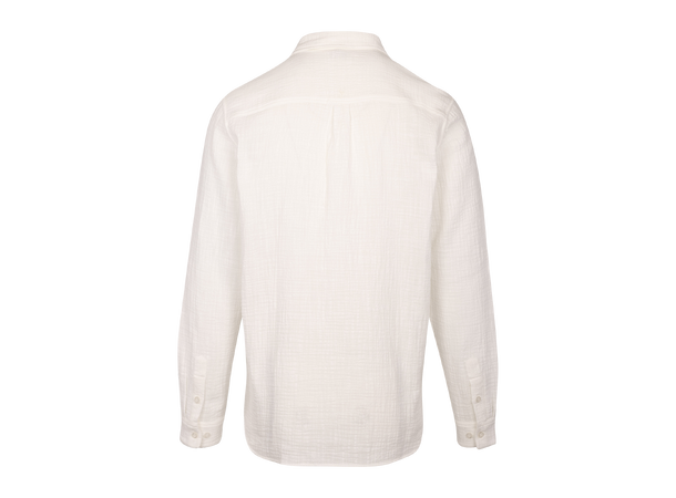 Booby Shirt White M Bubbly cotton LS Shirt 