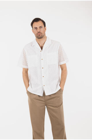 Brooks Shirt Broderi anglaise SS Shirt