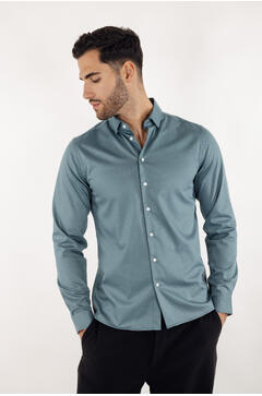 Buffon Shirt Viscose stretch shirt