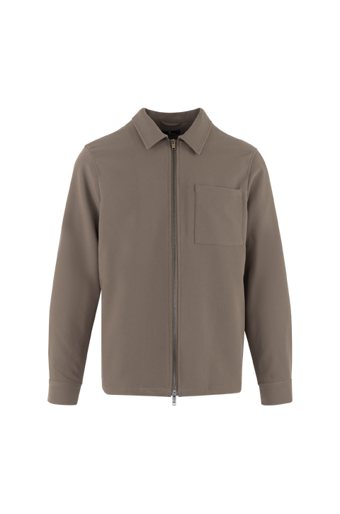 Cassedy Overshirt Dressy zip shirt